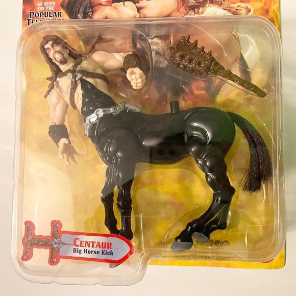 Vintage 1996 Hercules the Legendary Journeys Centaur Big Horse Kick Figure - Picture 2 of 16